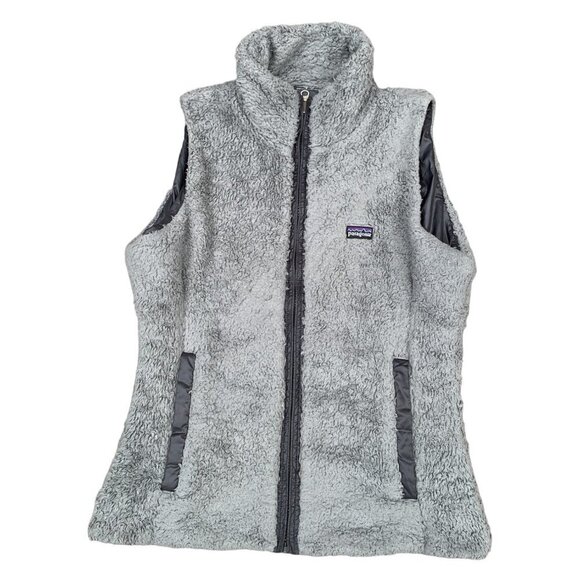 VINTAGE Deep Pile Reversible Patagonia Vest Small - Picture 1 of 6